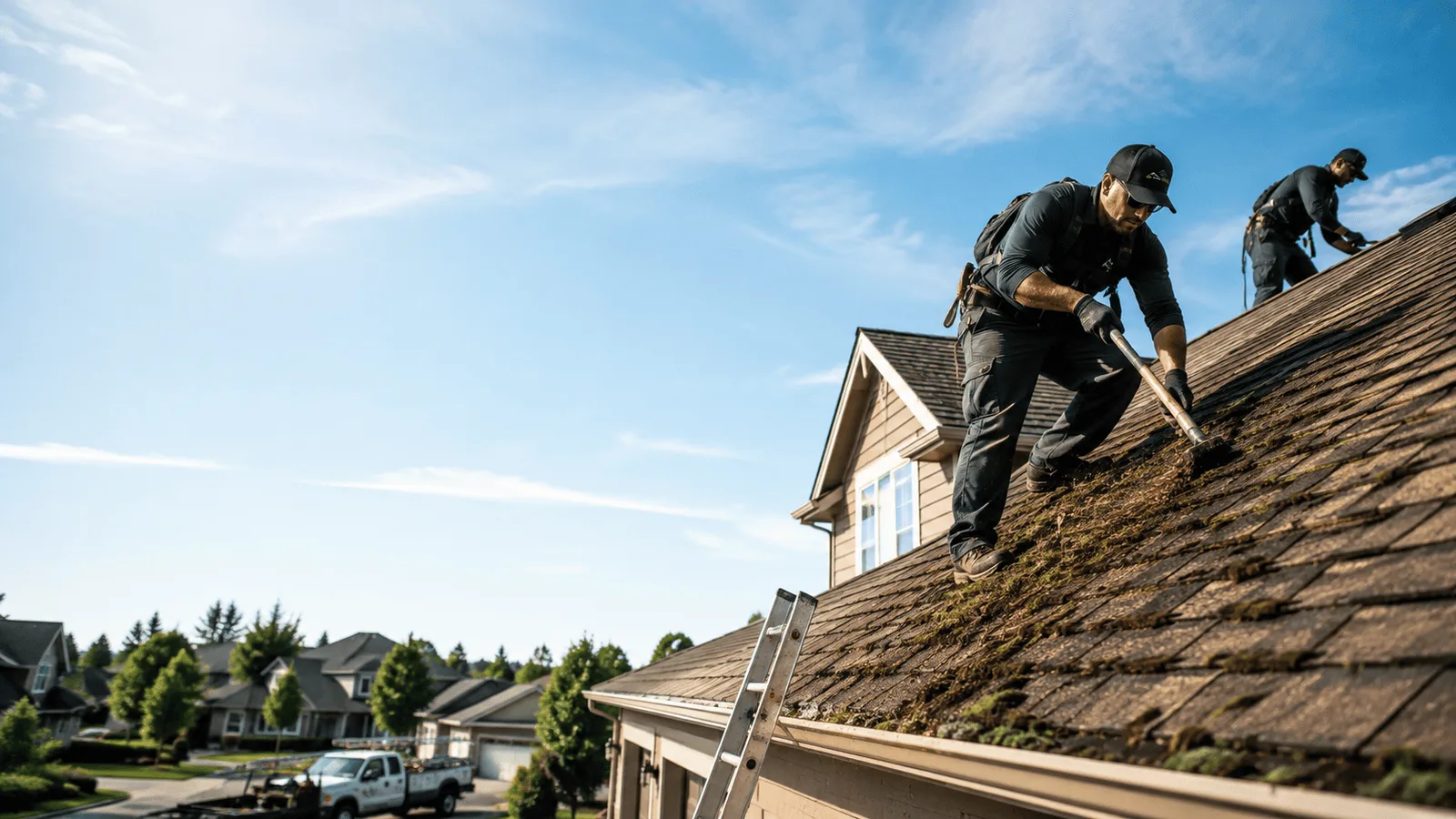 Roof Moss Removal in West Milton, OH near me